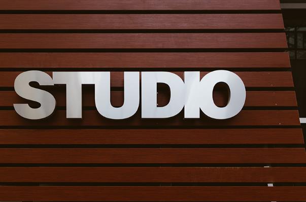 Studio Interior Wall Letter Signage in Austin, TX - Georgetown Sign Company