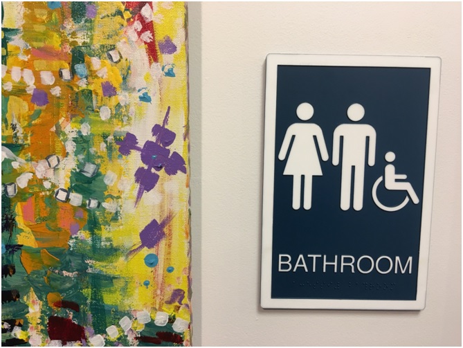 Custom Made Ada Signage For Restroom in Austin, TX - Georgetown Sign Company