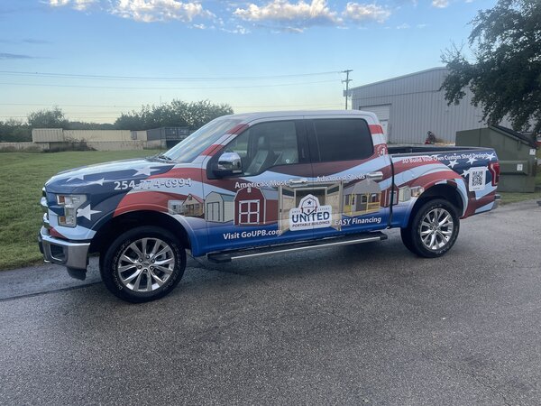Custom Truck Wraps Made by Georgetown Sign Company in Austin, TX